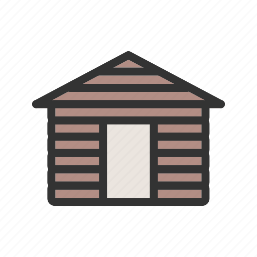 Cabin, forest, house, hut, nature, wood, wooden icon - Download on Iconfinder