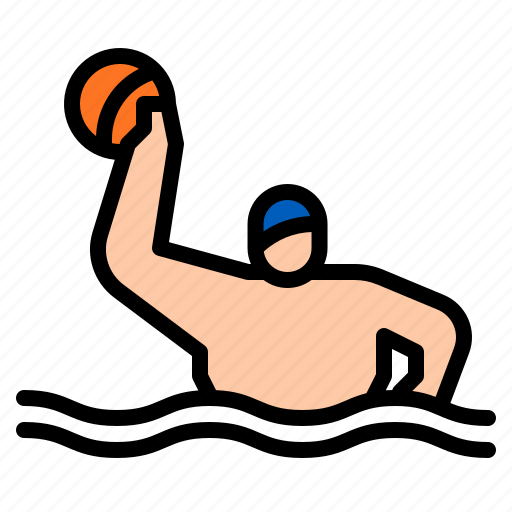 Polo, water, sport, competition, swimming icon - Download on Iconfinder