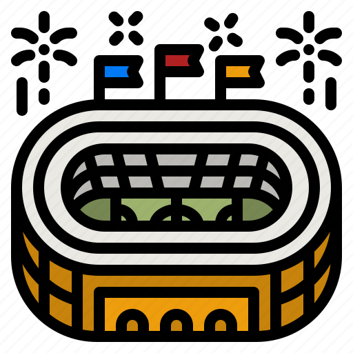 Stadium, auditorium, ceremony, football, sport icon - Download on Iconfinder