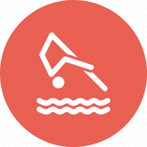 Aquatics, diving, games, olympics, sports, swimming, water icon - Download on Iconfinder
