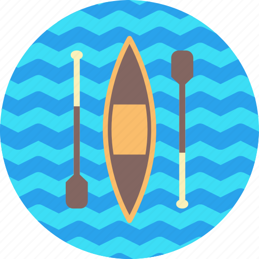 Canoe, slalom, sprint, kayaking, boat, rowing icon - Download on Iconfinder