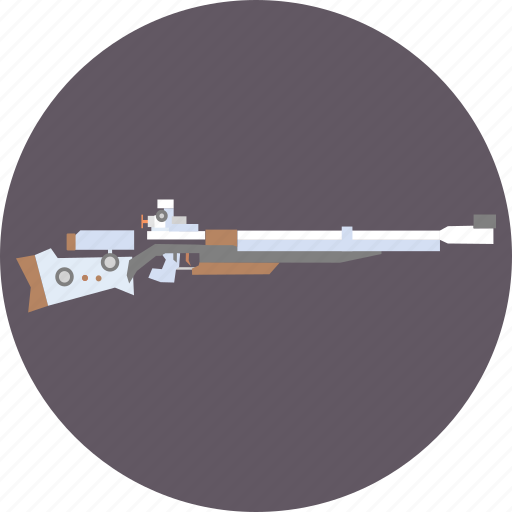 Olympics, rifle, shooting, sports, weapon, shot, aim icon - Download on Iconfinder