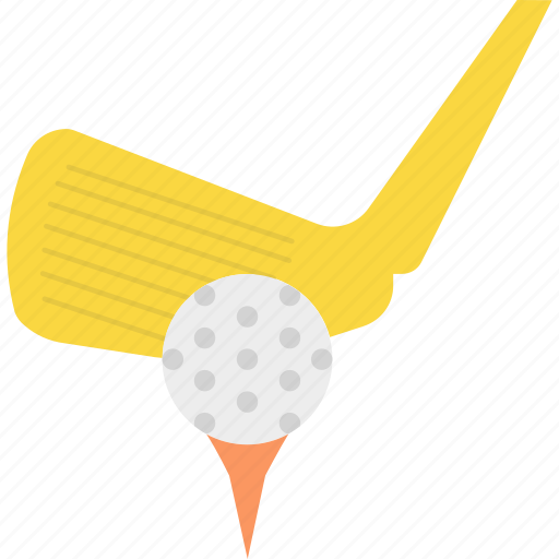 Club, golf, ball, pin, tee icon - Download on Iconfinder