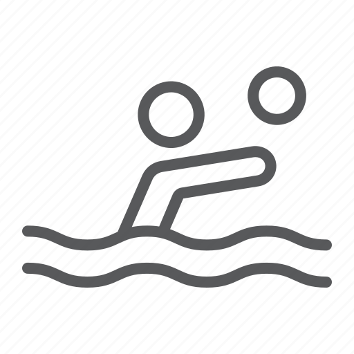 Ball, game, polo, sport, swimmer, volleyball, water icon - Download on Iconfinder