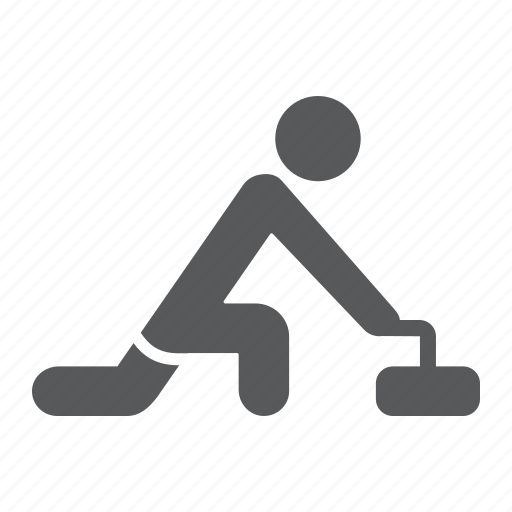 Curler, curling, game, ice, player, sport, winter icon - Download on Iconfinder