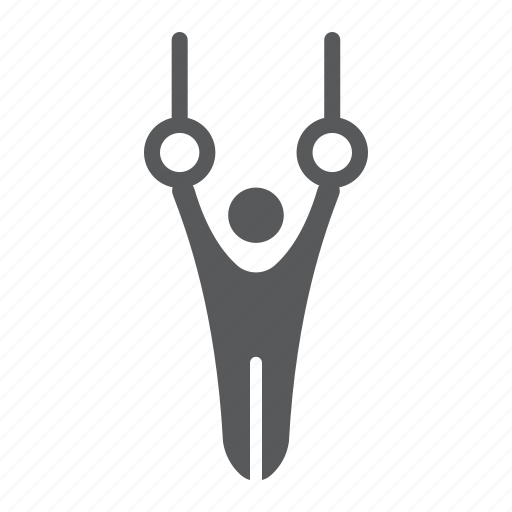 Exercise, gymnast, gymnastic, man, ring, sport icon - Download on Iconfinder
