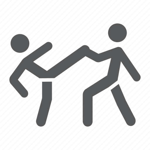 Fight, fighters, karate, kick, martial, sport, taekwondo icon - Download on Iconfinder