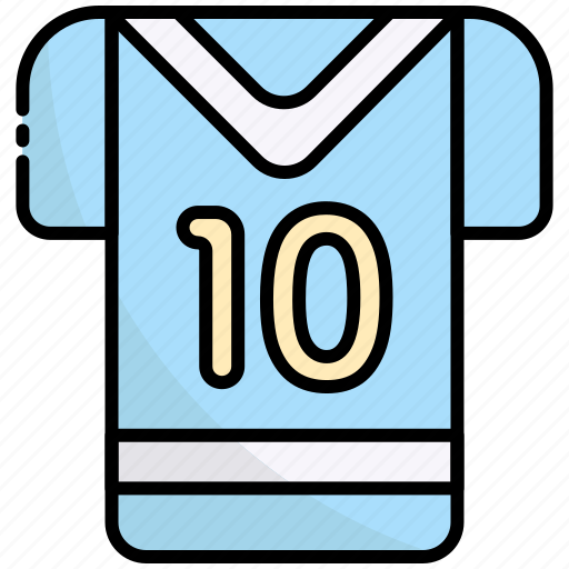 Jersey, shirt, cloth, sport, football, wear, soccer icon - Download on Iconfinder