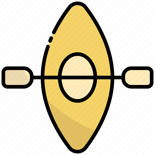 Kayak, canoe, boat, sport, paddle, canoeing, boating icon - Download on Iconfinder