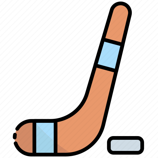 Hockey, sport, game, stick, sports, ball, hockey stick icon - Download on Iconfinder