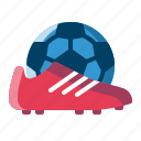 football, soccer, shoes, ball