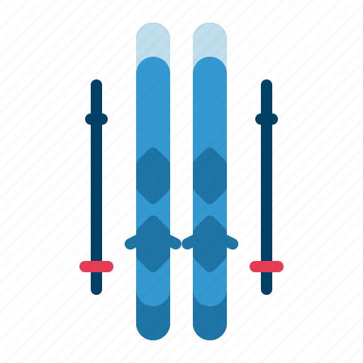 Skiing, pole, skis icon - Download on Iconfinder