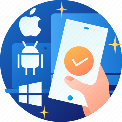 Android, apple, mobile, phone, smartphone, windows, onboarding icon - Download on Iconfinder