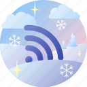 network, no signal, off, snow, wifi, wireless, onboarding 