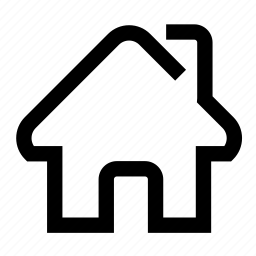 Home, homepage, house, oneline, building, construction, property icon - Download on Iconfinder