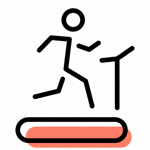Sports, training, treadmill, running icon - Download on Iconfinder
