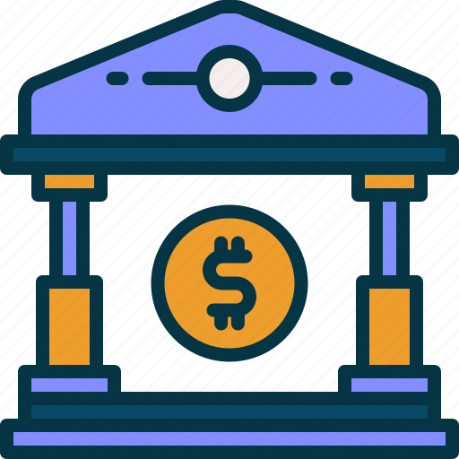 Bank, finance, wealth, coin, currency icon - Download on Iconfinder