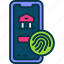 fingerprint, smartphone, identity, protection, security 