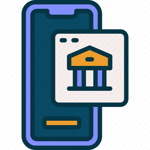 Mobile, banking, finance, online, smartphone icon - Download on Iconfinder