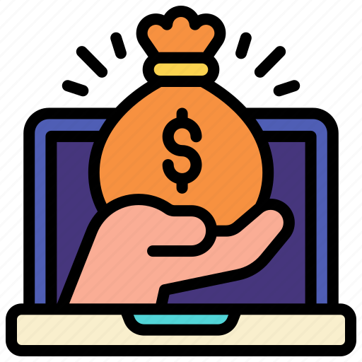 Money, online, commission, business, profit, pay, earning icon - Download on Iconfinder