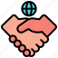 partner, business, online, handshake, connection, team, cooperation 