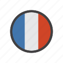 country, flag, france, sign 