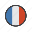 country, flag, france, sign 