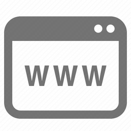 Address, browser, internet, online, page, website, window icon - Download on Iconfinder