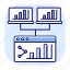 webcast, online presentation, statistics, diagram 