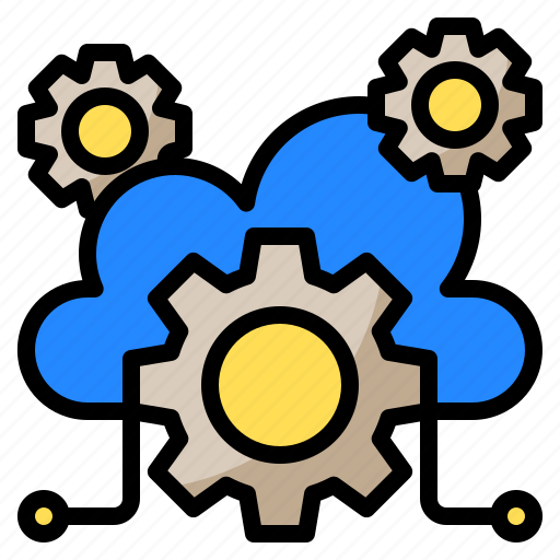 Cloud, courses, data, education, online, stay at home, work for home icon - Download on Iconfinder