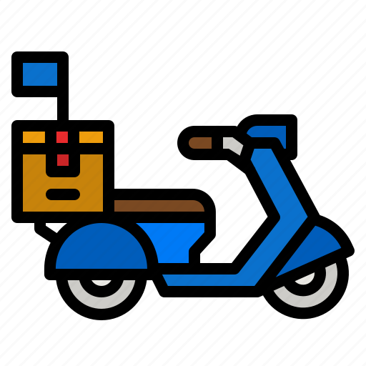 Delivery, food, bike, motobike, man icon - Download on Iconfinder