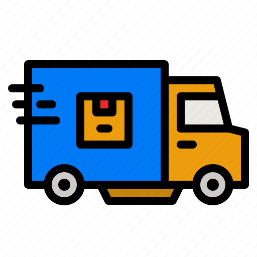 Truck, delivery, movement, transport, travel icon - Download on Iconfinder