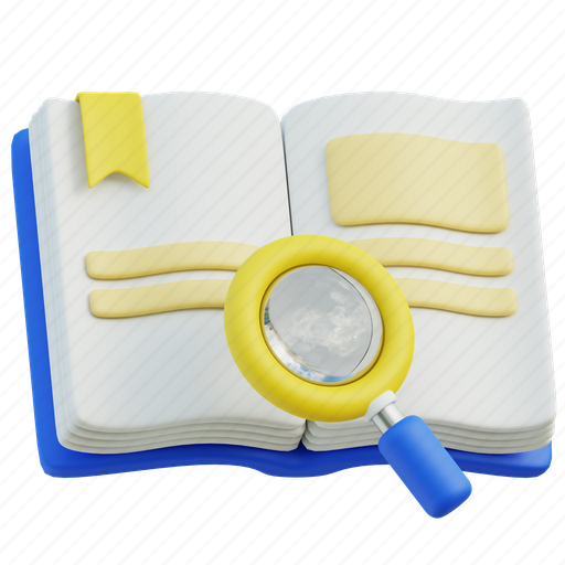 Book, research, bookmark, knowledge, search, learning, find icon - Download on Iconfinder
