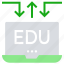 arrows, education, laptop, online education, study 