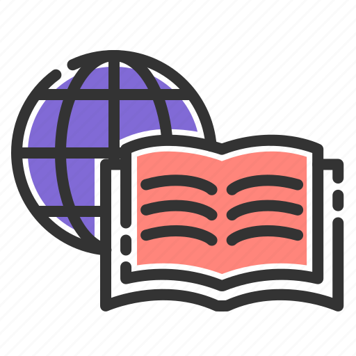 Book, elearning, globe, online learning, study icon - Download on Iconfinder