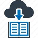 book, cloud, education, download