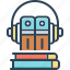 audio book, audio, book, headphone, bookworm, encyclopedia, listening 