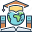 global education, global, education, e learning, technology, graduation, diploma 