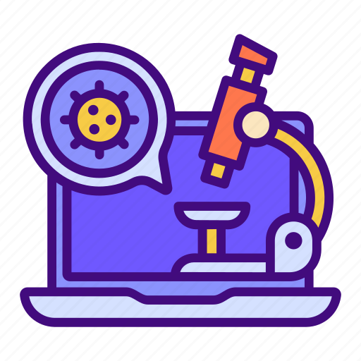 Microscope, science, laboratory, education, scientific, medical, online icon - Download on Iconfinder