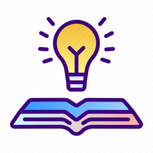 Idea, bulb, book, knowledge, ideas, education, online icon - Download on Iconfinder