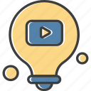 bulb, education, idea, online