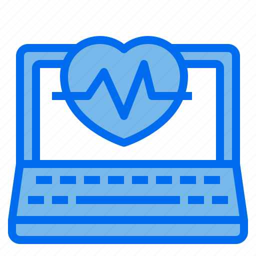 Laptop, healthcare, online, medical, technology icon - Download on Iconfinder