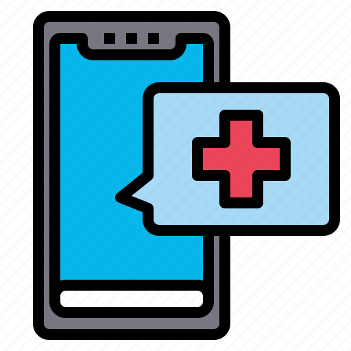 Smartphone, healthcare, online, medicine, technology icon - Download on Iconfinder