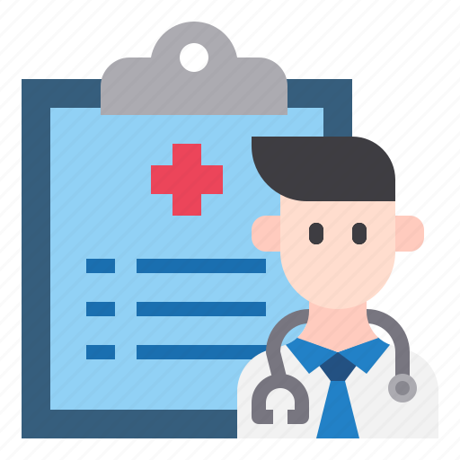Doctor, clipboard, healthcare, medical icon - Download on Iconfinder
