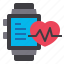 smartwatch, heart, rate, healthcare, online, medical