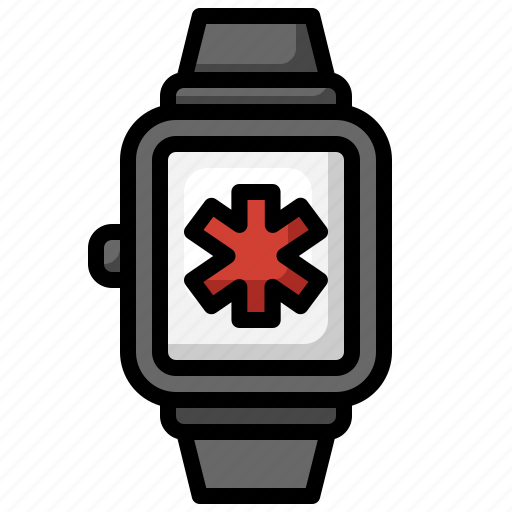 Smartwatch, watch, application, notification, healthcare icon - Download on Iconfinder