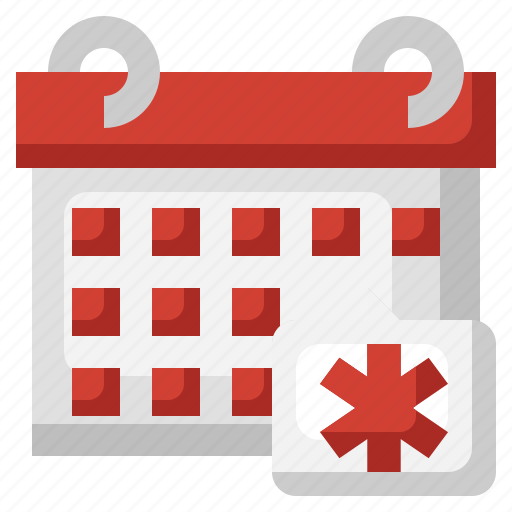 Calendar, online, doctor, schedule, medical icon - Download on Iconfinder
