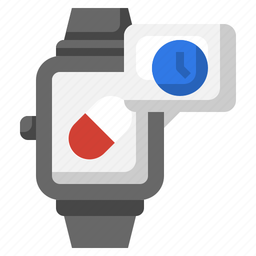 Smartwatch, time, drug, pill, date icon - Download on Iconfinder