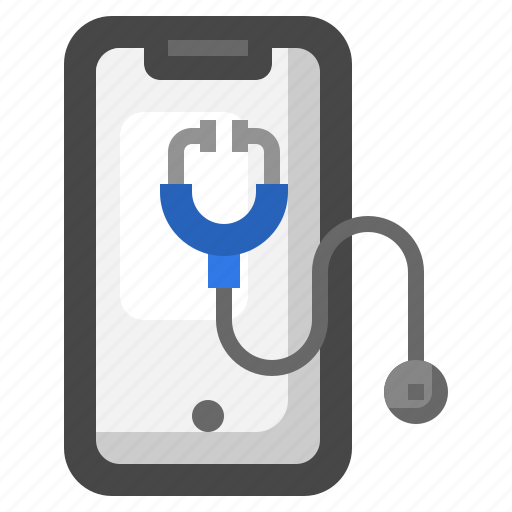 Stethoscope, medical, app, checkup, healthcare icon - Download on Iconfinder
