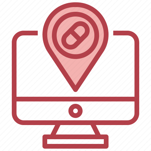 Map, pointer, pharmacy, medicine, maps, location icon - Download on Iconfinder